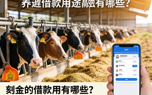 养殖场借款用途有哪些？整理了几个通过率高的渠道
