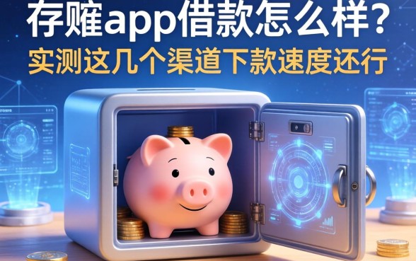 存钱柜app借款怎么样？实测这几个渠道下款速度还行