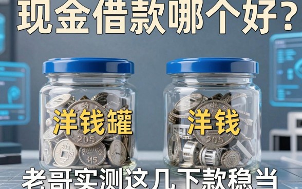 洋钱罐和现金借款哪个好？老哥实测这几家下款稳当