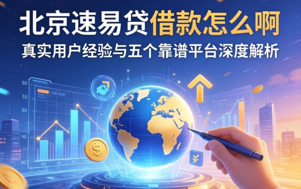 北京速易贷借款怎么样啊？真实用户经历与五个靠谱平台深度解析