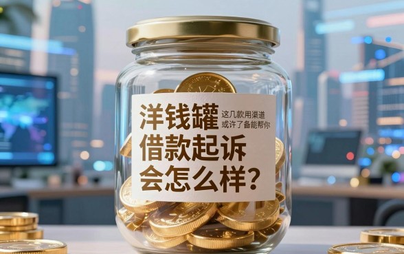 洋钱罐借款起诉会怎么样？这几款备用渠道或许能帮你