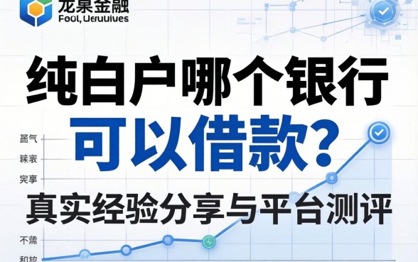 纯白户哪个银行可以借款？真实经验分享与平台测评