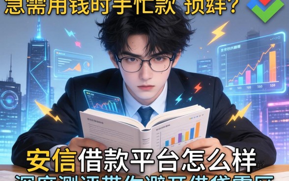 急需用钱时手忙脚乱？安信借款平台怎么样，深度测评带你避开借贷雷区
