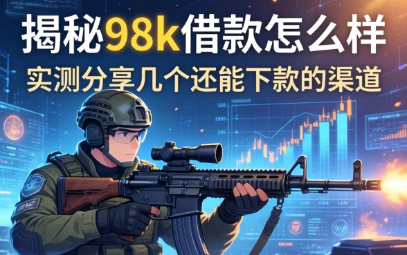 揭秘98k借款怎么样：实测分享几个还能下款的渠道