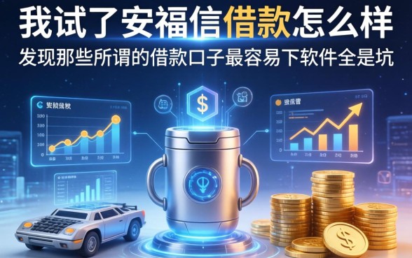 我试了安富信借款怎么样，发现那些所谓的借款口子最容易下软件全是坑