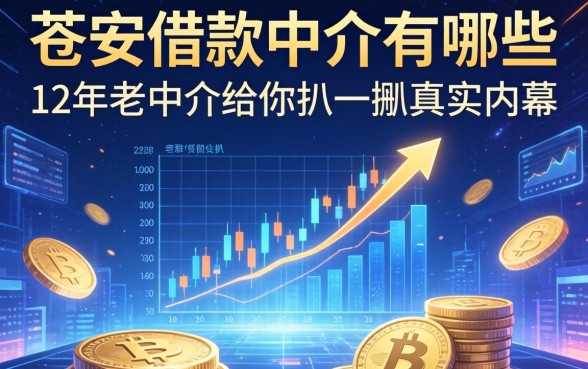 苍南借款中介有哪些?12年老中介给你扒一扒真实内幕