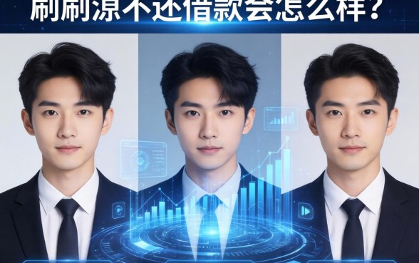 刷完不还借款会怎么样呢视频，我看到了三个真实结局