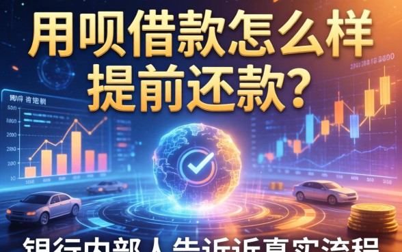 用呗借款怎么样提前还款？银行内部人告诉你真实流程