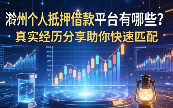 滁州个人抵押借款平台有哪些？真实经历分享助你快速匹配