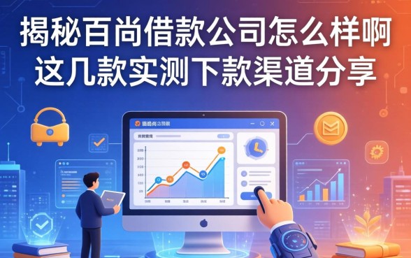 揭秘百尚借款公司怎么样啊,这几款实测下款渠道分享