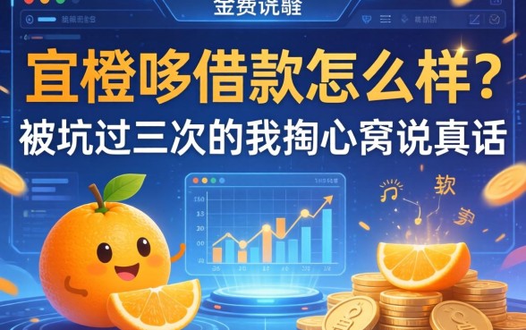 宜橙哆借款怎么样？被坑过三次的我掏心窝说真话