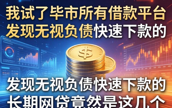 我试了毕节所有借款平台，发现无视负债快速下款的长期网贷竟然是这几个