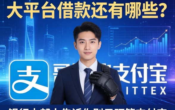 大平台借款还有哪些？银行内部人告诉你别只盯着支付宝