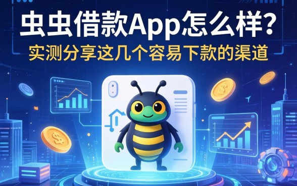 虫虫借款app怎么样？实测分享这几个容易下款的渠道