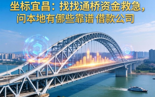 坐标宜昌，想找过桥资金救急，请问本地有哪些靠谱的借款公司？