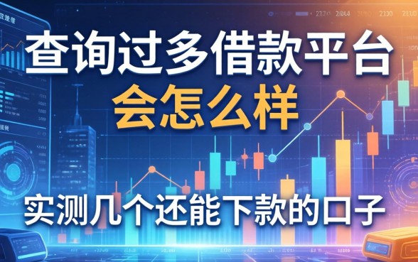 查询过多借款平台会怎么样?实测几个还能下款的口子