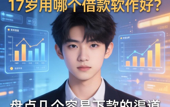 17岁用哪个借款软件好？盘点几个容易下款的渠道