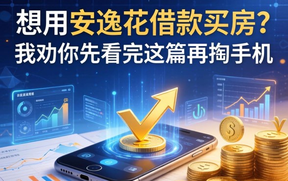 想用安逸花借款买房？我劝你先看完这篇再掏手机