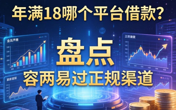 年满18哪个平台借款？盘点两个容易过的正规渠道