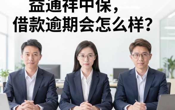 益通祥中保借款逾期会怎么样?银行人透露三个真实后果