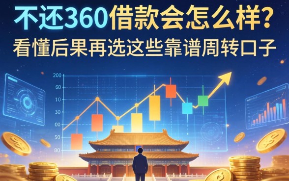 不还360借款会怎么样？看懂后果再选这些靠谱周转口子