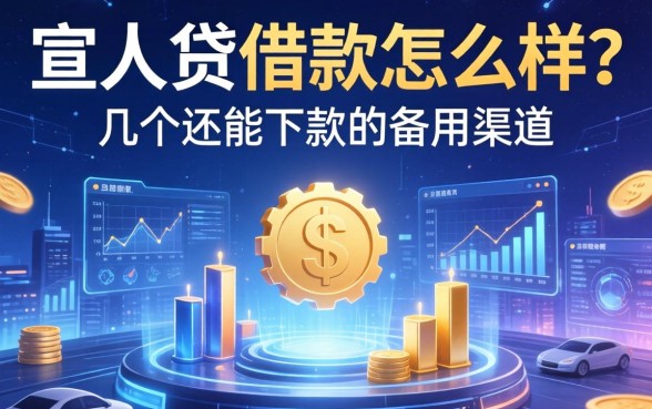 宣人贷借款怎么样？整理了几个还能下款的备用渠道