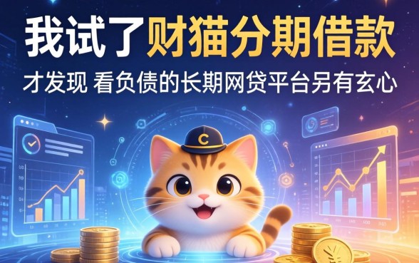 我试了财猫分期借款，才发现不看负债的长期网贷平台另有玄机