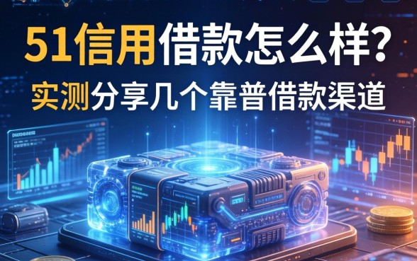 51信用借款怎么样？实测分享几个靠谱的借款渠道