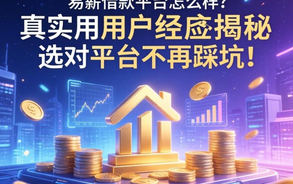 易薪借款平台怎么样？真实用户经历揭秘，选对平台不再踩坑！