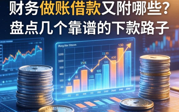 财务做账借款又附哪些?盘点几个靠谱的下款路子