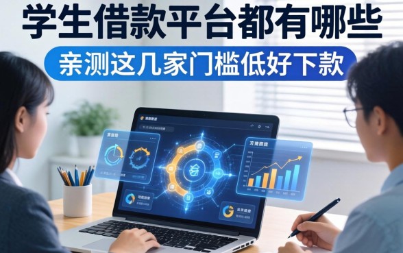学生借款的平台都有哪些？亲测这几家门槛低好下款