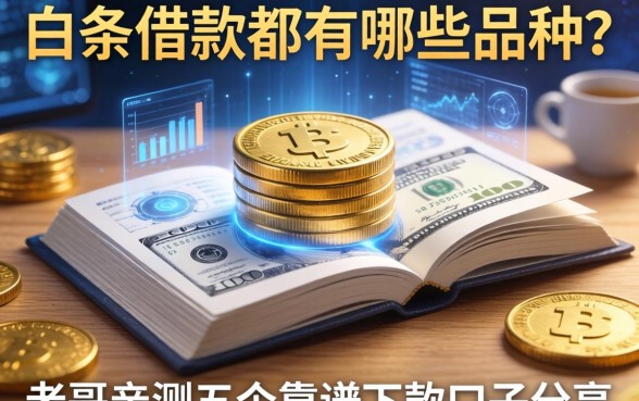 白条借款都有哪些品种？老哥亲测五个靠谱下款口子分享
