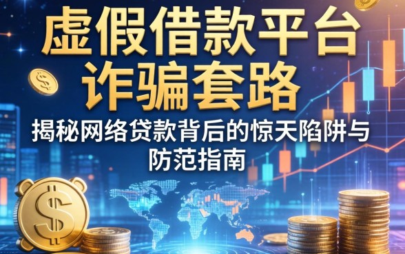 虚假借款平台诈骗套路有哪些？揭秘网络贷款背后的惊天陷阱与防范指南