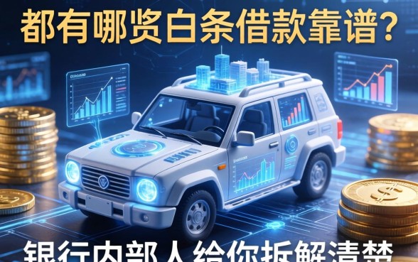 都有哪些白条借款靠谱?银行内部人给你拆解清楚