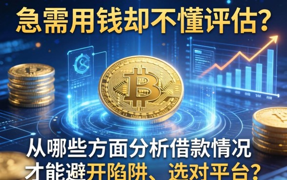 急需用钱却不懂评估？从哪些方面分析借款情况才能避开陷阱、选对平台？