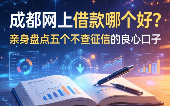 成都网上借款哪个好？亲身盘点五个不查征信的良心口子