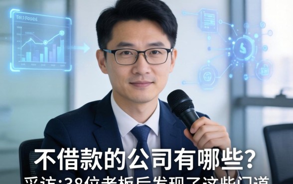 不借款的公司有哪些？我采访了38位老板后发现了这些门道