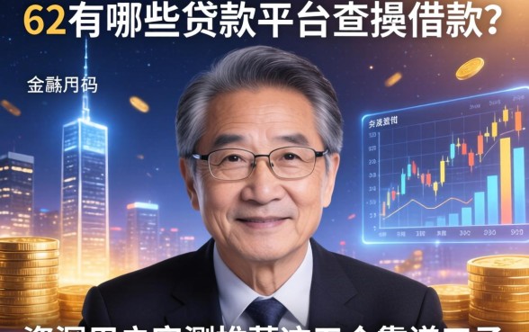 62岁有哪些贷款平台可以借款？资深用户实测推荐这五个靠谱口子