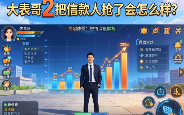 大表哥2把借款人抢了会怎么样？游戏剧情深度解析与现实靠谱下款平台推荐