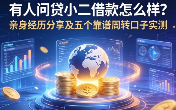 有人问贷小二借款怎么样？亲身经历分享及五个靠谱周转口子实测