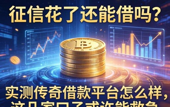 征信花了还能借吗？实测传奇借款平台怎么样，这几家口子或许能救急