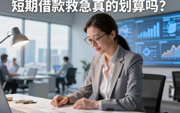 短期借款救急真的划算吗?短期借款的成本有哪些?深度解析助你避开隐形深坑