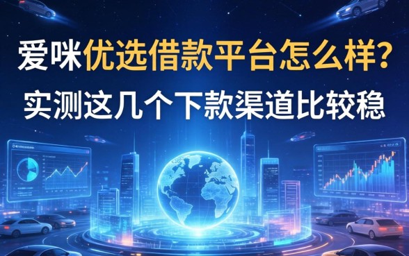 爱咪优选借款平台怎么样？实测这几个下款渠道比较稳