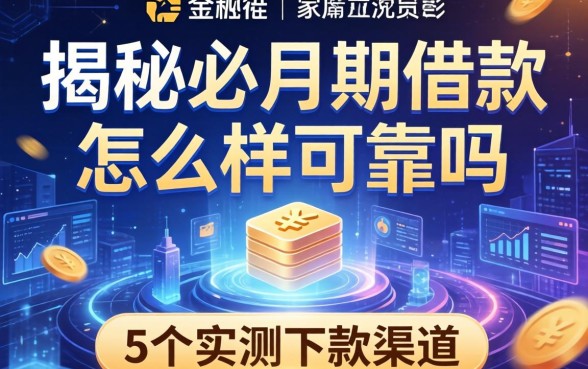揭秘必分期借款怎么样可靠吗,整理5个实测下款渠道
