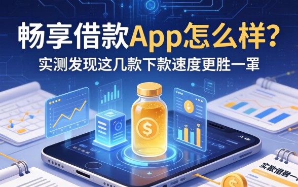 畅享借款app怎么样?实测发现这几款下款速度更胜一筹