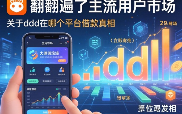 我翻遍了主流应用市场，发现关于ddd在哪个平台借款的真相，远比想象中复杂