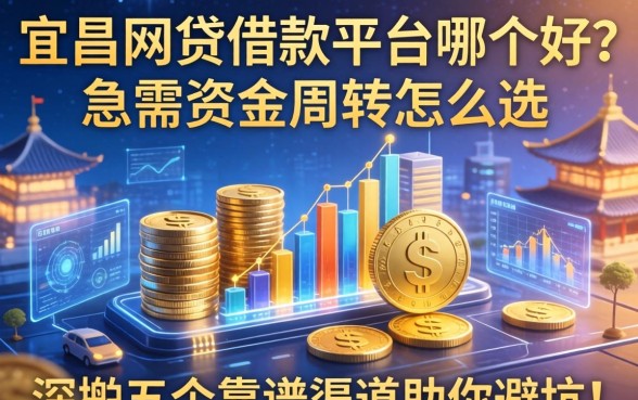 宜昌网贷借款平台哪个好？急需资金周转怎么选？深扒五个靠谱渠道助你避坑！