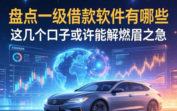 盘点一级借款软件有哪些，这几个口子或许能解燃眉之急
