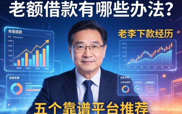 大额借款有哪些办法？老李下款经历分享及五个靠谱平台推荐