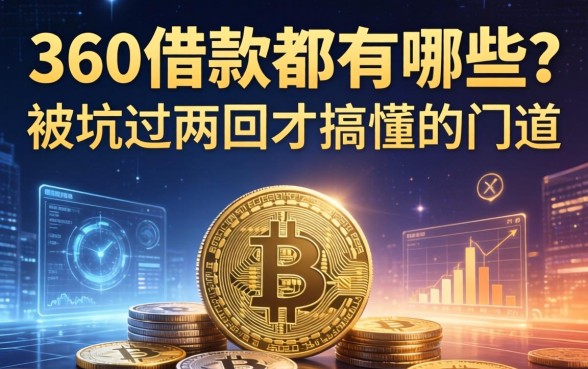 360借款都有哪些？被坑过两回才搞懂的门道